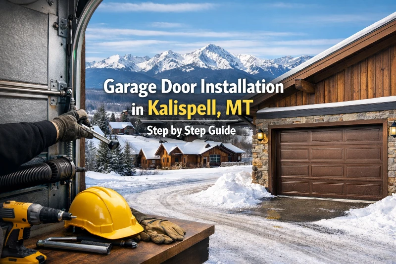 Step by Step Garage Door Installation in Kalispell, MT